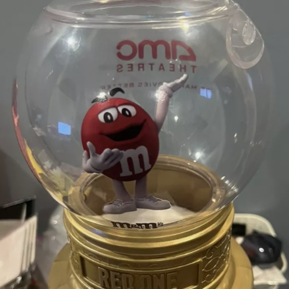M&M's Red Character Globe